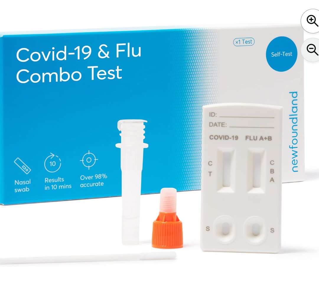 Newfoundland COVID and Flu combo rapid test
