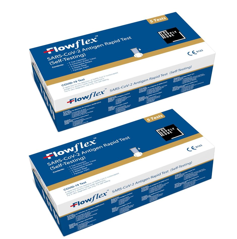 Flowflex COVID-19 rapid antigen test 10 pack