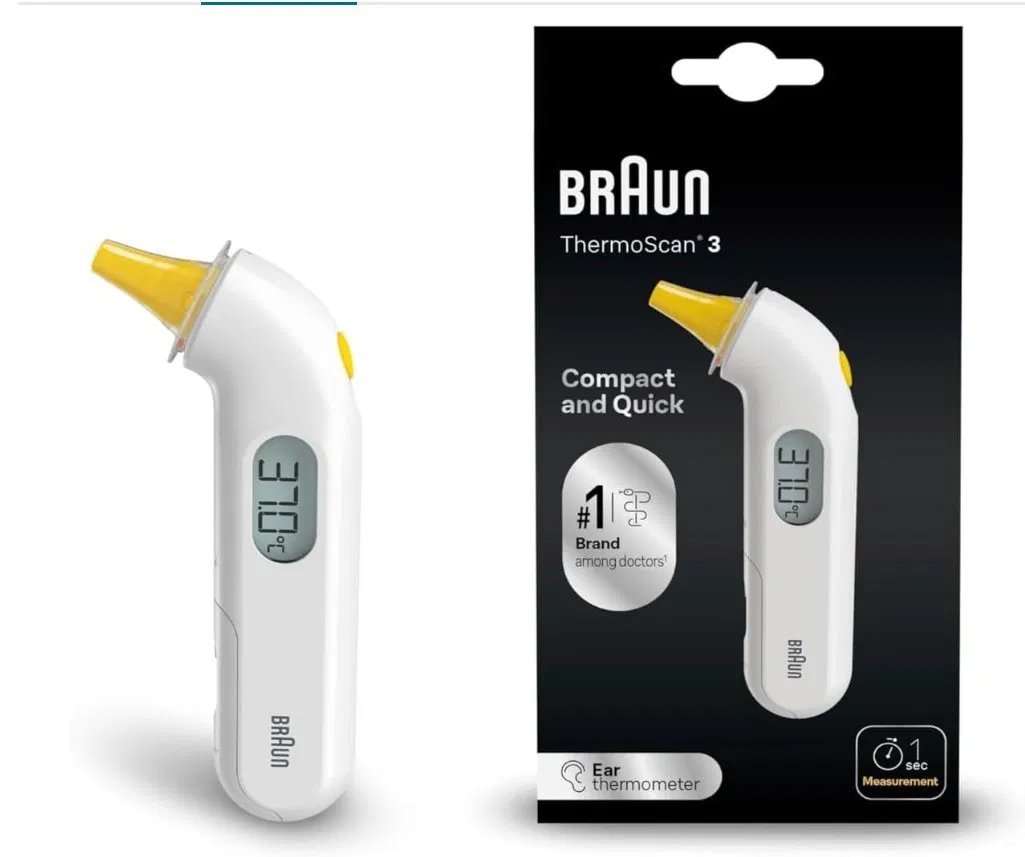 Braun ThermoScan 3 ear thermometer