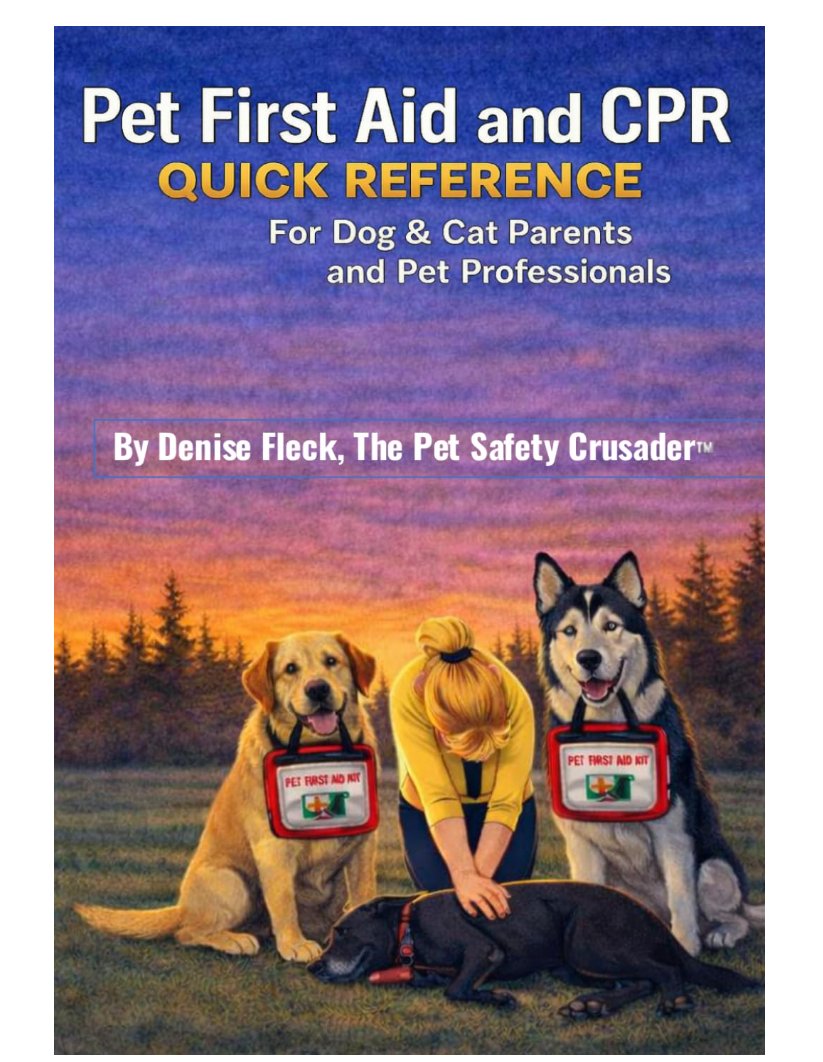 Pet First Aid CPR Quick Reference