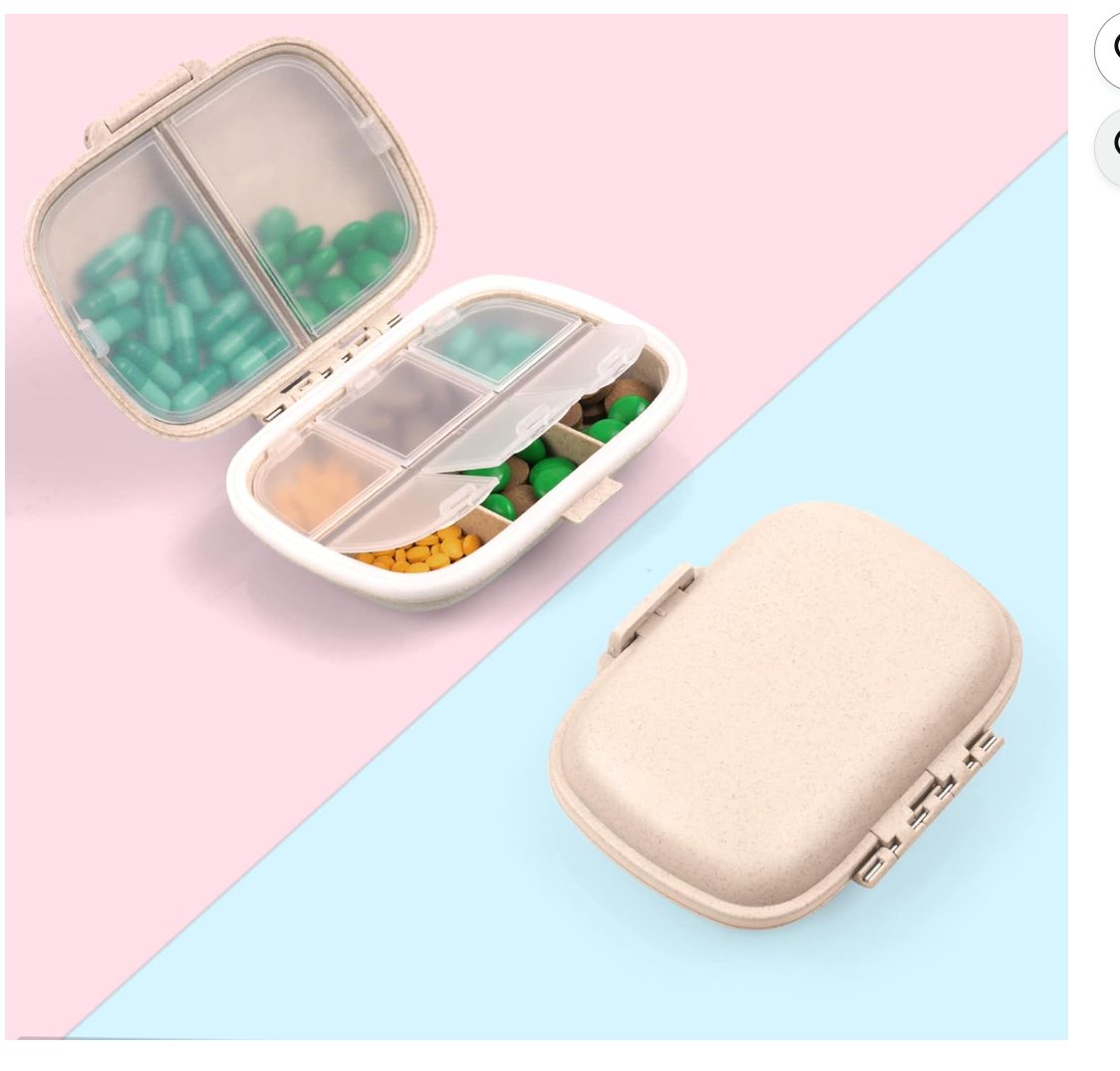 Travel Pill Organiser