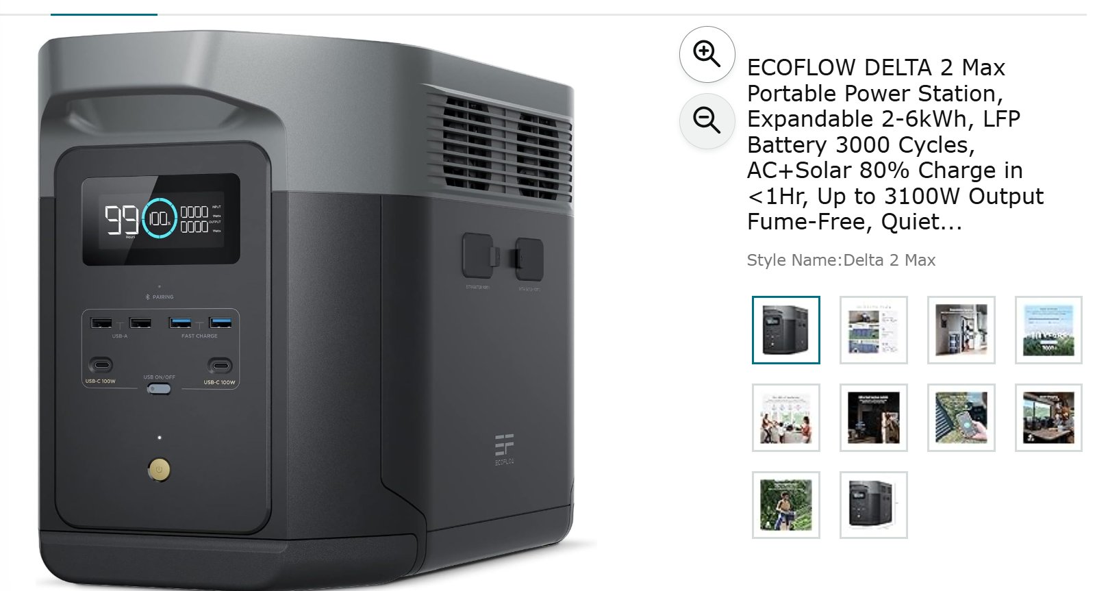 EcoFlow DELTA 2 Max 便攜電站