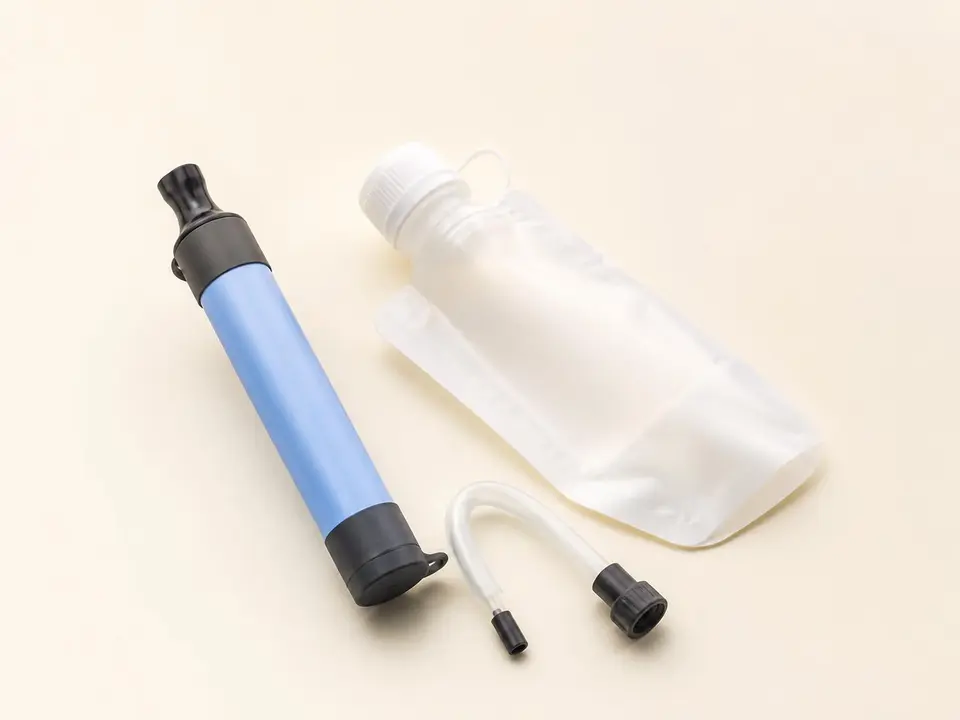 便攜微濾器、軟水袋與喉管/Portable microfilter, pouch and hose